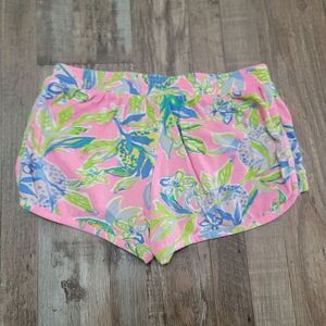 Girls Lilly Pulitzer size Large 8-10 Shorts Stretch